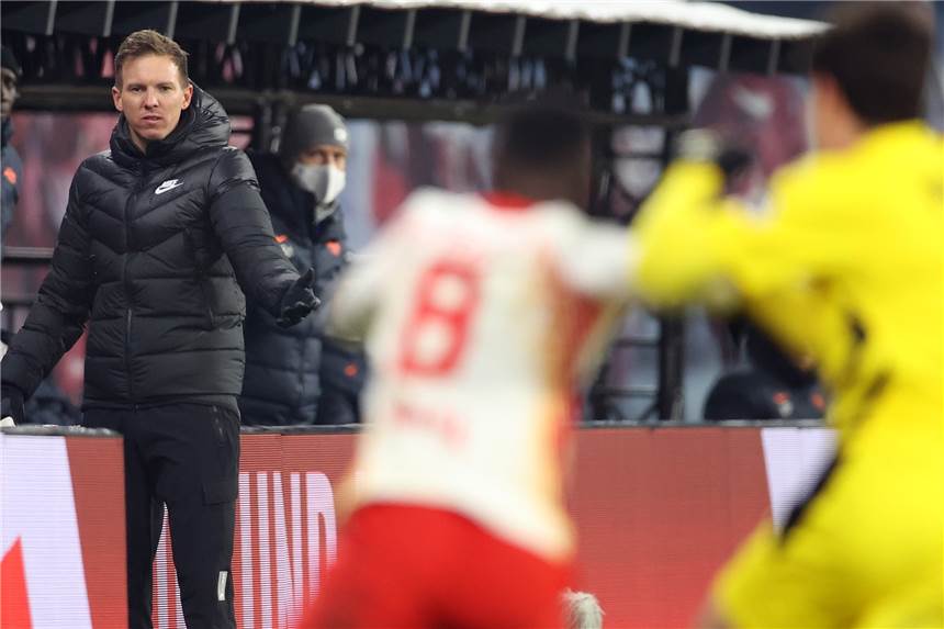 Leipzig-Trainer Nagelsmann: Drei Punkte eingeplant - drei BVB-Tore kassiert Leipzigs Trainer Julian Nagelsmann hatte drei Punkte gegen Dortmund eingeplant. Am Ende kam es ganz anders.