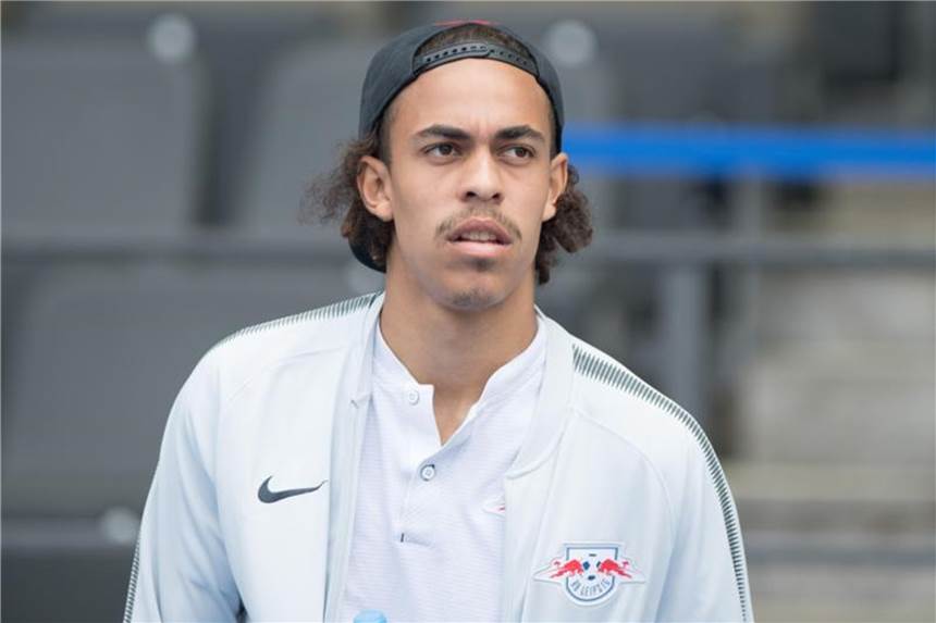 Poulsen: „Bitter, dass Özil Rassismus gespürt hat“ Leipzigs Yussuf Poulsen hat während seines WM-Urlaubs nichts von der Causa Özil mitbekommen. Foto: Soeren Stache