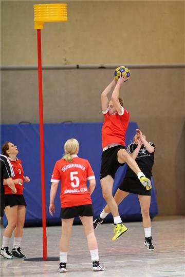 Lennart Schwirtz, Korfball: Deutschland U21 - Schweriner KC, Regionalliga, ASG-Sporthalle. Foto Jens Lukas