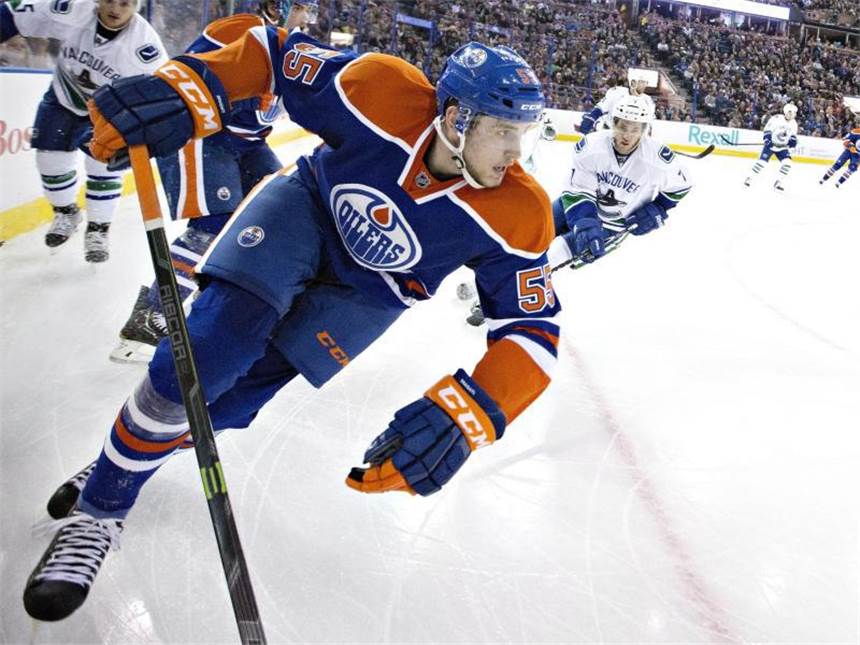 Tor von NHL-Profi Draisaitl zu wenig Leon Draisaitl erzielte bei der 3:4-Niederlage gegen die Buffalo Sabres einen Treffer. Foto: Jason Franson