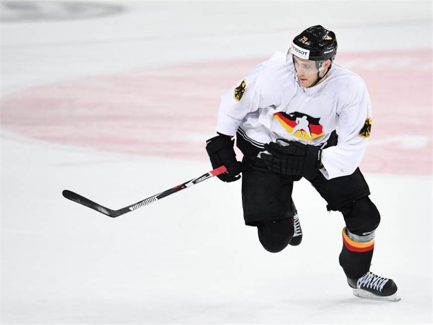 3:0 - Draisaitl-Tor bei Europa-Sieg gegen USA Leon Draisaitl traf für die Europa-Auswahl. Foto: Uwe Anspach