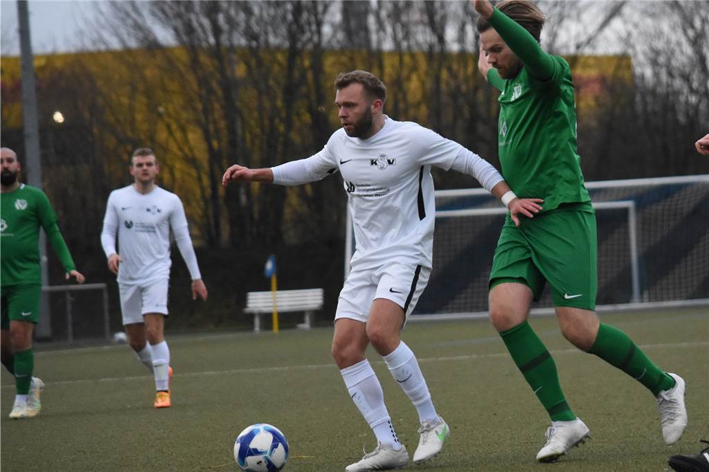 Rückschlag für den Königsborner SV : „Das müssen wir jetzt dringend abstellen“ Leon Lukas ist mit seiner Leistung gegen die SG Welper nicht zufrieden.