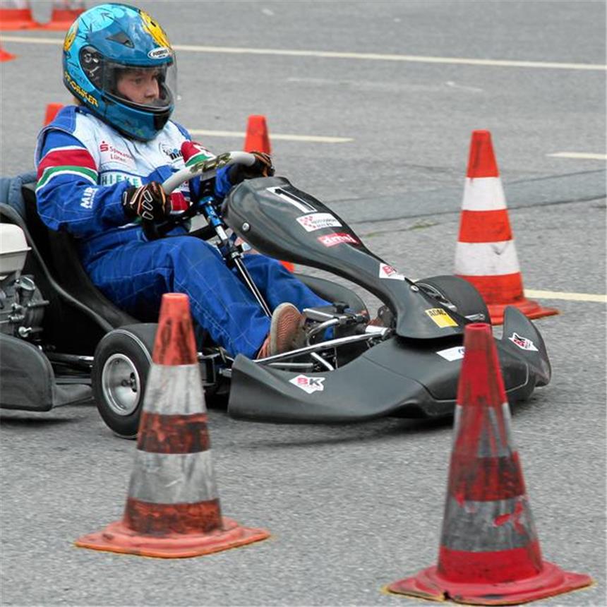 Fünf MSC-Kartfahrer schaffen es in die Endläufe Leonie Besbes belegte beim Lauf auf der heimischen Anlage Platz 18.