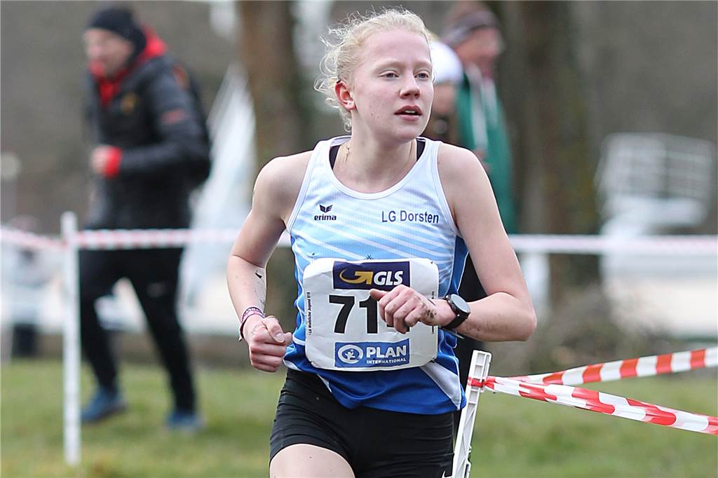 LG Dorsten feiert dank Pizza und einer Menge Glück die Deutsche Meisterschaft Leonie Borchers zeigte ihr großes Talent.