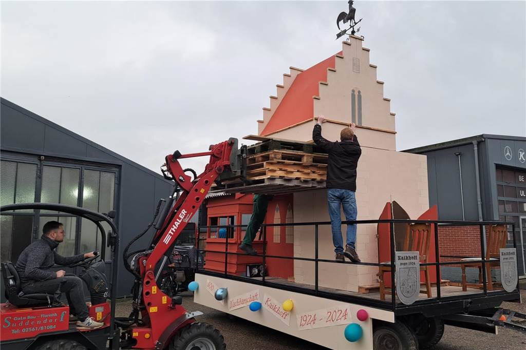 Die Nachbarschaft Kaikhoff lebt für den Wüllener Karneval Nachbarschaft Kaikhoff Wüllen