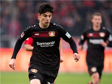 Leverkusens Kai Havertz machte gegen Eintracht Frankfurt ein ganz starkes Spiel. Foto: Marius Becker