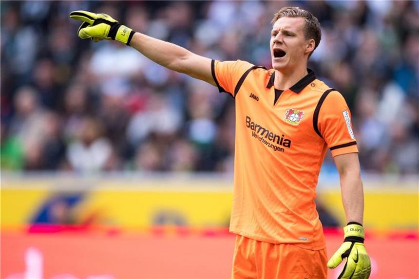 Medien: Bayer-Torhüter Leno vor Wechsel zum FC Arsenal Leverkusens Torwart Bernd Leno vor Wechsel zum FC Arsenal. Foto: Marius Becker