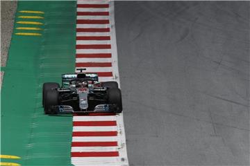 Lewis Hamilton präsentiert sich in Spielberg stark. Foto: Erwin Scheriau/APA