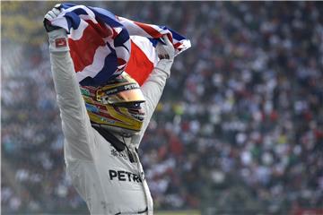 Lewis Hamilton sicherte sich durch den neunten Platz beim Großen Preis von Mexiko den WM-Titel.