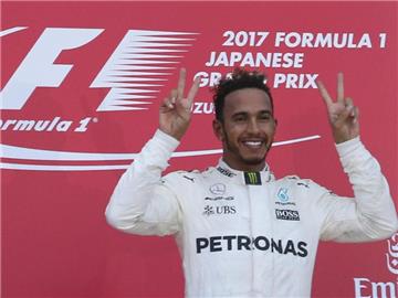 Lewis Hamilton siegte auch in Suzuka. Foto: Toru Takahashi