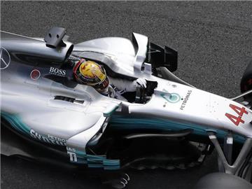 Lewis Hamilton startet in Monza von der Pole Position. Foto: Antonio Calanni