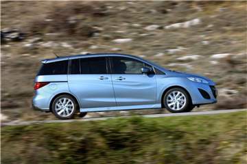 Licht und Schatten: Während sich der Mazda5 beim Tüv noch recht zuverlässig zeigt, urteilt der ADAC hinsichtlich der Pannenstatistik negativer. Foto: Mazda