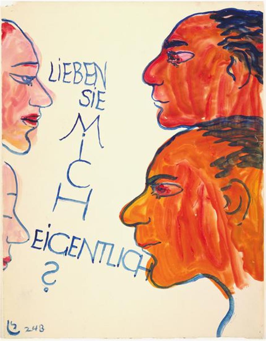 Kunstmuseum Bochum zeigt Bilder von Charlotte Salomon »Lieben Sie mich eigentlich?« von Charlotte Salomon