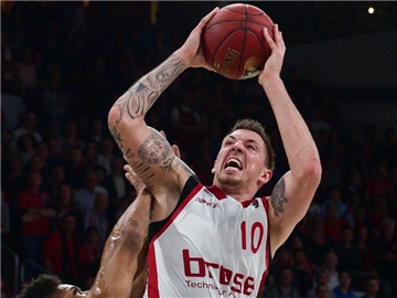 Liegt Daniel Theis Basketball-Zukunft in der NBA? Foto: Nicolas Armer