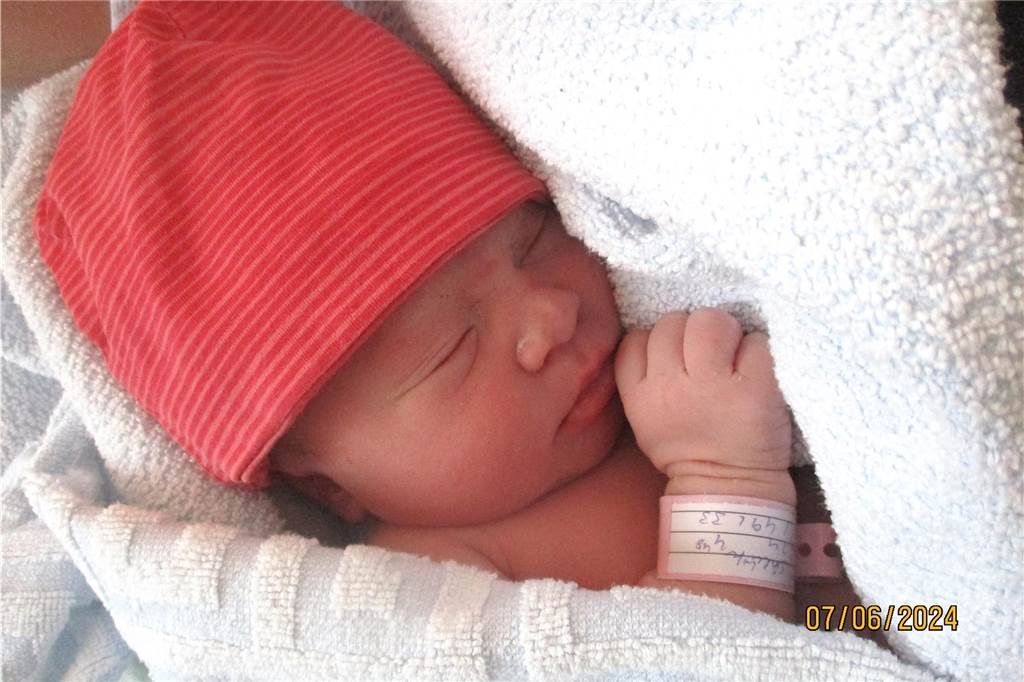 Lilly Schlüter, geboren am 7. Juni.