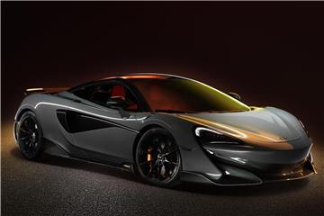 Limitierte Kleinserie: Der 3,8 Liter große V8-Turbo im McLaren 600LT leistet 441 kW/600 PS und stellt bis zu 620 Nm parat. Foto: McLaren