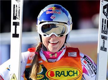 Lindsey Vonn gewann das dritte Rennen nacheinander. Foto: Mike Sturk