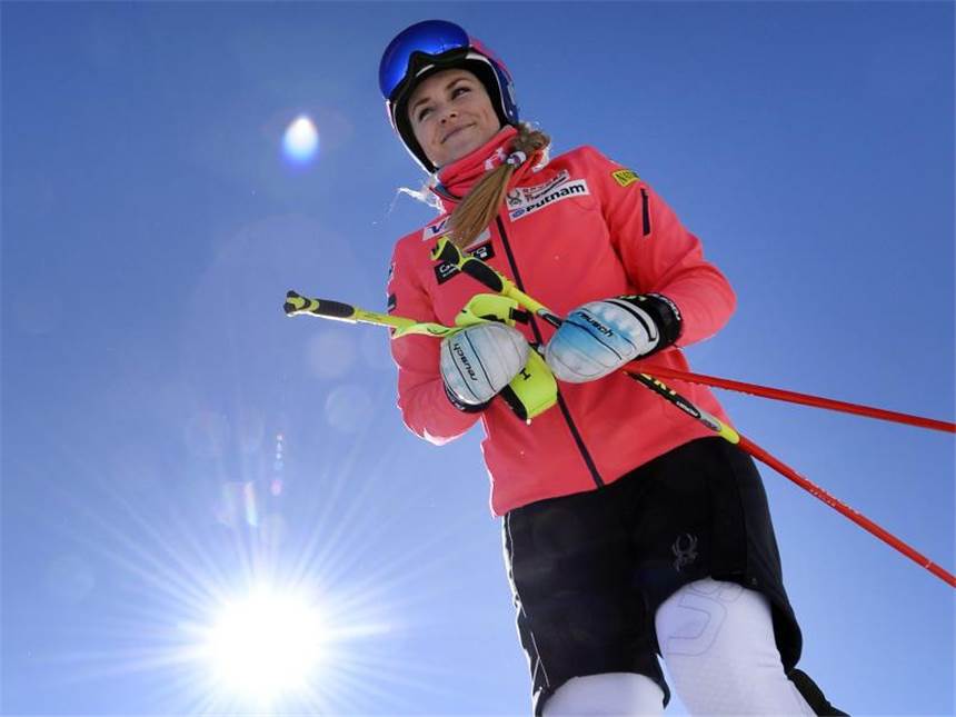 Rekordsiegerin Vonn verzichtet auf alpinen Saison-Start Lindsey Vonn wird in Sölden nicht an den Start gehen. Foto: Hans Klaus Techt