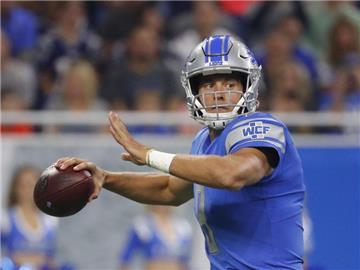 Lions-Quarterback Matthew Stafford bekommt 27 Millionen Dollar jährlich. Foto: Rick Osentoski