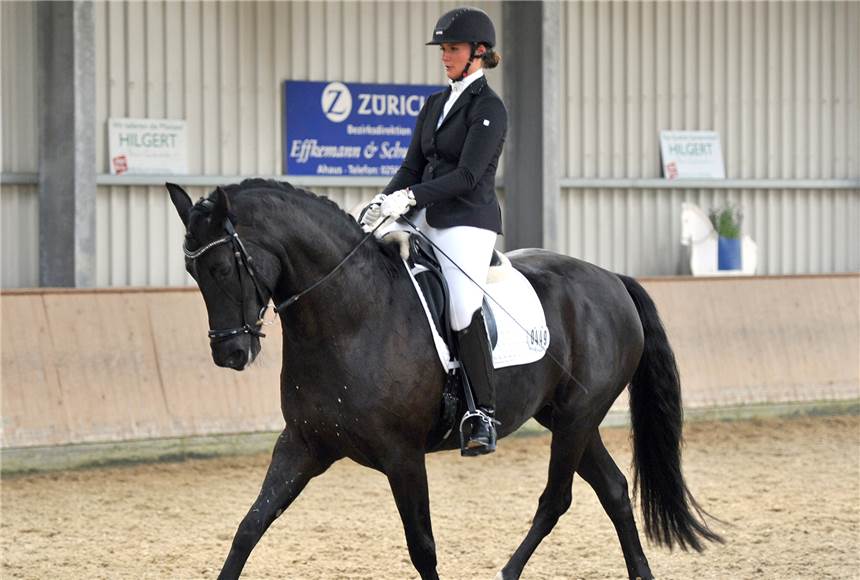 Reitturnier: Dressurreiter messen sich auf der Reitsportanlage an der Graeser Straße Lisa-Marie Wittlerbäumer startet auf dem dreitägigen Dressurturnier für den gastgebenden RV Ahaus.