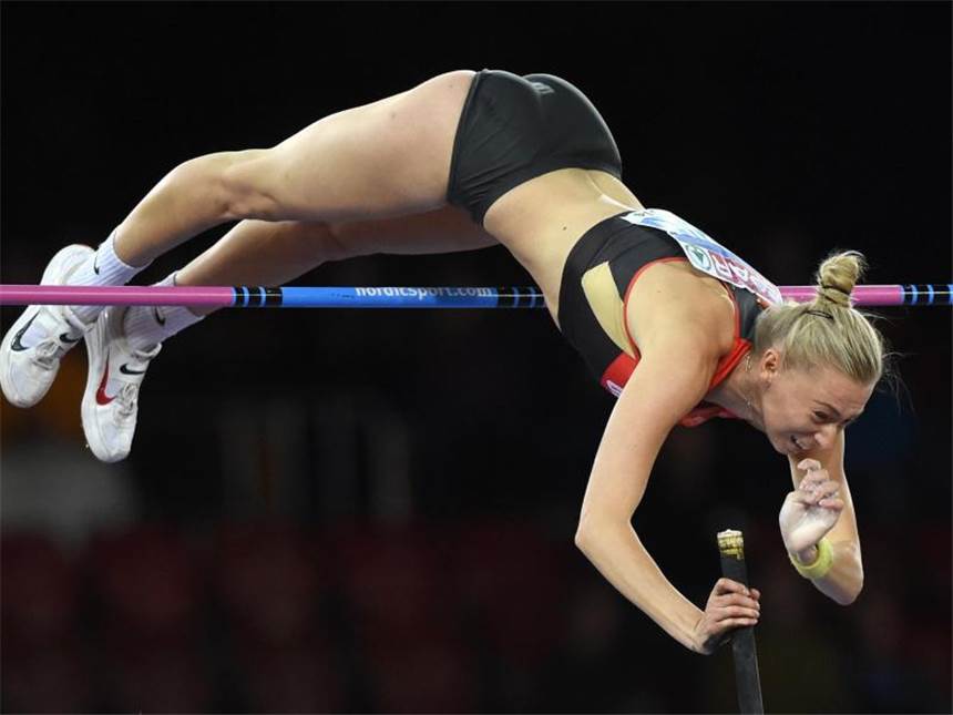 DLV-Athleten mit Power bei Hallen-EM in Prag Lisa Ryzih will im Stabhochsprung eine EM-Medaille holen. Foto: Rainer Jensen