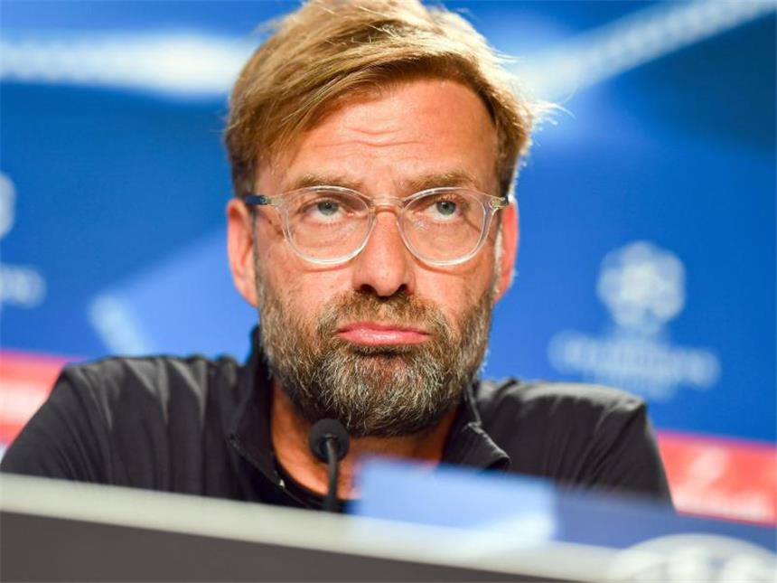 Liverpools Trainer Jürgen Klopp äußert sich lobend über die Fähigkeiten von Julian Nagelsmann. Foto: Uwe Anspach