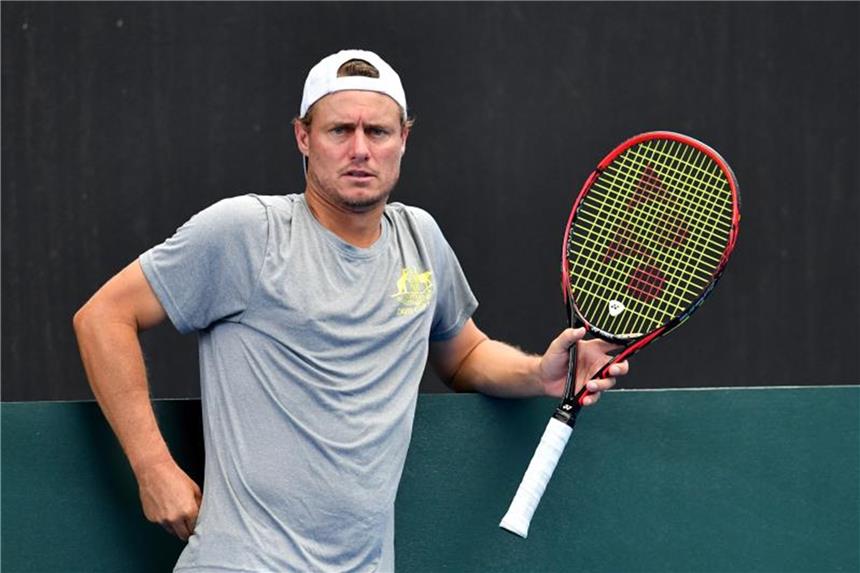 Davis-Cup-Kapitän Hewitt: Einsatz gegen Deutschland möglich Lleyton Hewitt erwägt einen Einsatz im Davis-Cup-Doppel gegen Deutschland. Foto: Darren England