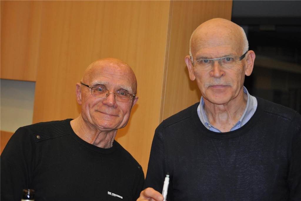Lockere Freunde und Gesinnungsgenossen: Knut Thamm und der Enthüllungs-Journalist Günter Wallraff.