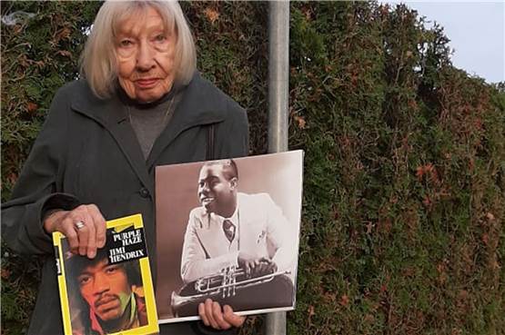 Lore Boas (94) denkt noch gern an Louis Armstrong und Jimi Hendrix