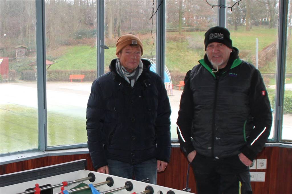 Lothar "Lollo" Wygasch (l.) und Klaus Link