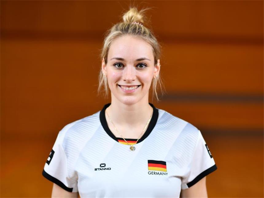Lippmann will mit DVV-Frauen aufsteigen Louisa Lippmann möchte die Rückkehr in die erste Gruppe des Grand Prix perfekt machen. Foto: Uwe Anspach