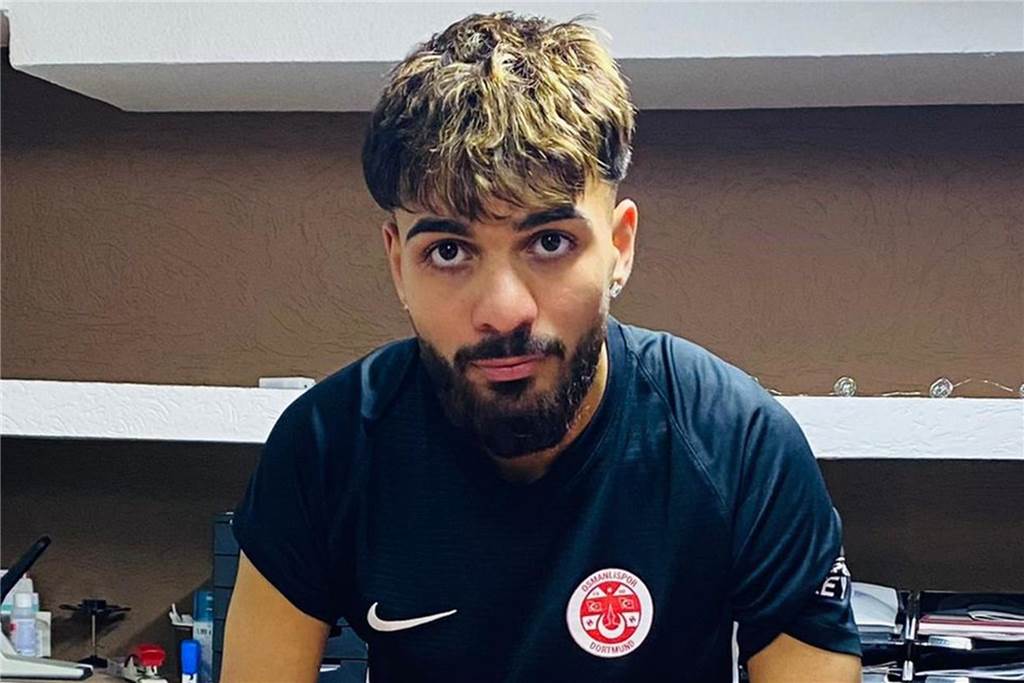 Gahmen-Zugang wechselt nach vier Wochen zu Dortmunder Klub, weil der besser ist: „Sehr amateurhaft“ Lozanz Bozmaz bei seiner Vorstellung beim SC Osmanlispor Dortmund im Juni 2022.