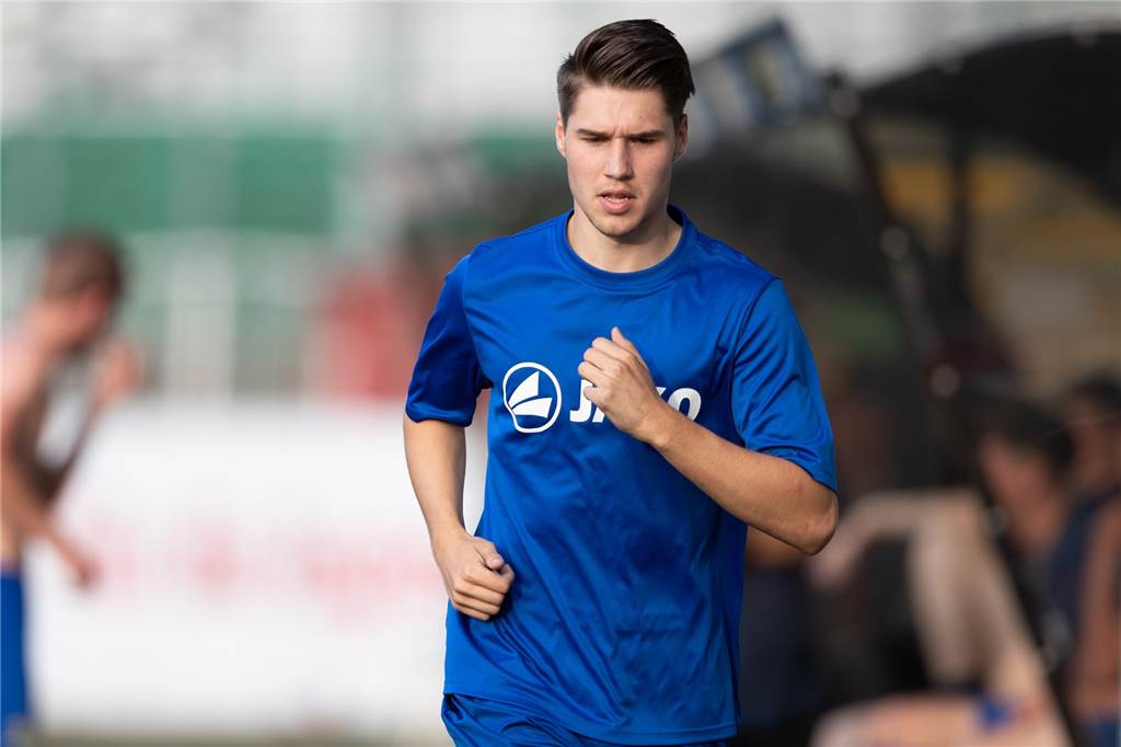 Der SV Herbern im Vorbereitungscheck: Der Weg zeigt steil nach oben Luca Dombrowski könnte sich durchgesetzt haben in der Landesliga-Mannschaft.