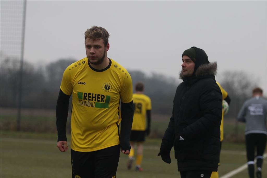Top-Talent des SC Capelle überzeugt bei Testspiel-Spektakel Capelles Luca Löcke in Aktion.