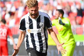 Lucas Höler traf doppelt für den SV Sandhausen. Foto: Uwe Anspach