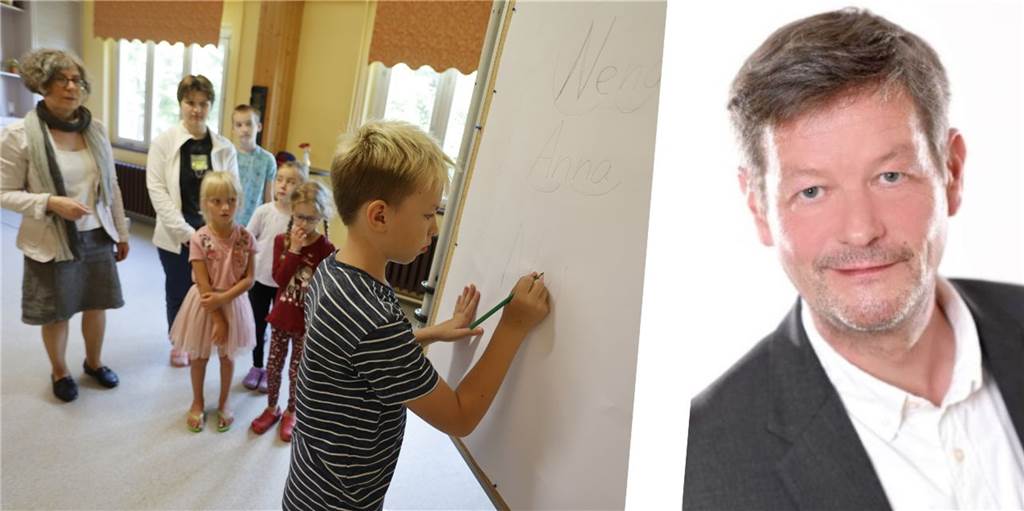 Volle Schulen: Ludger Böhne erklärt die Situation für ukrainische Kinder in Dorsten Ludger Böhne erklärt, wie die Situation für ukrainische Schüler in Dorsten aussieht.