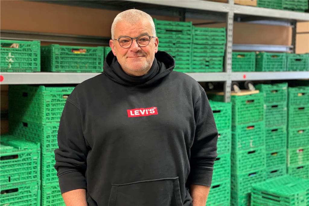 Voller Kühlschrank und mehr: Halterner Tafel verbessert Tina Miroyans Leben Ludwig Borger ist seit einem halben Jahr neuer Tafel-Chef in Haltern am See.