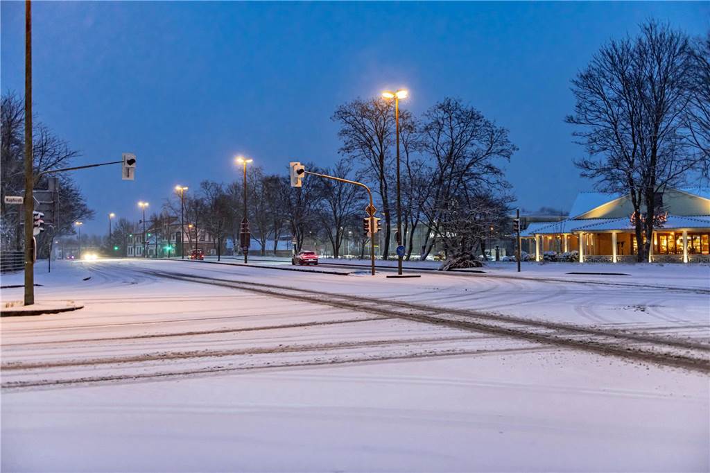 Lünen versank am Sonntagmorgen im Schnee.
