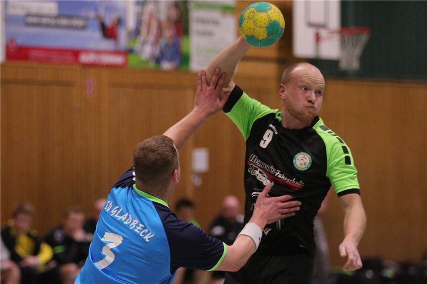 SuS-Handballer erwischen in torreichem Spiel in Herbede das bessere Ende Lukas Scholten