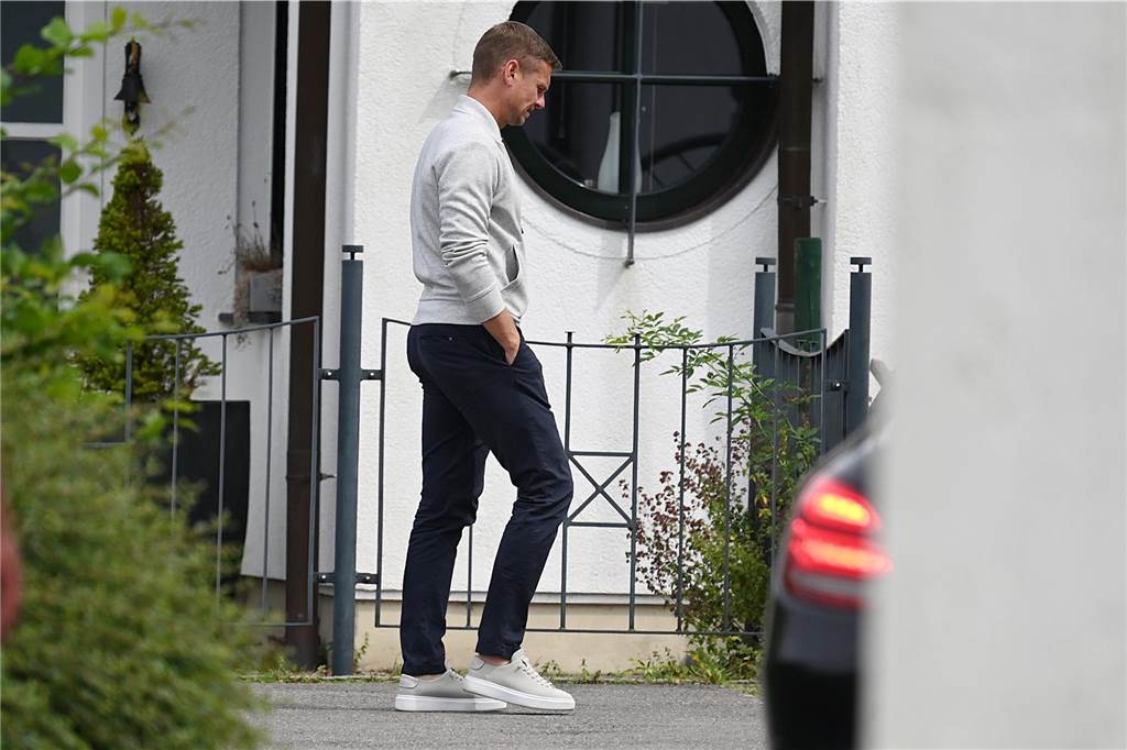 Lukasz Piszczek kommt bei Overkamp an.