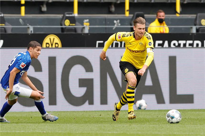 Der ewige Borusse: Lukasz Piszczek verlängert beim BVB bis 2021 Lukasz Piszczek (r.) bleibt dem BVB bis 2021 erhalten.