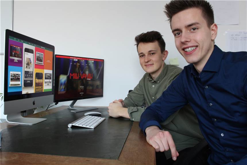Luke Bolz und Hendrik Poddig haben mit Redouan El Hamdi die Plattform "Gut und Schein" ins Leben gerufen.