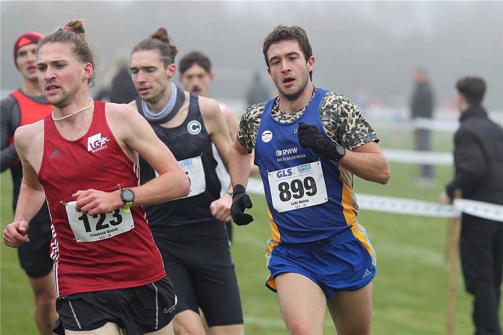 Lutz Holste bei der Cross-DM