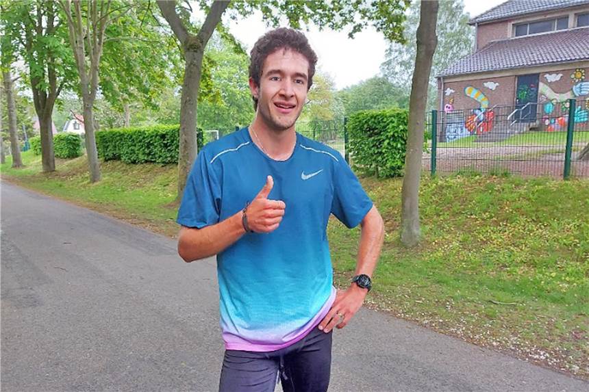 Holste haut beim virtuellen Volkslauf einen raus Lutz Holste, LG Dorsten