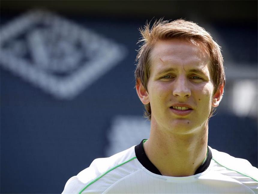 Geduld mit de Jong - Favre: «Er hat die Qualität» Luuk de Jong hat bei Gladbach noch keinen Sturmpartner bekommen. Foto: Daniel Naupold