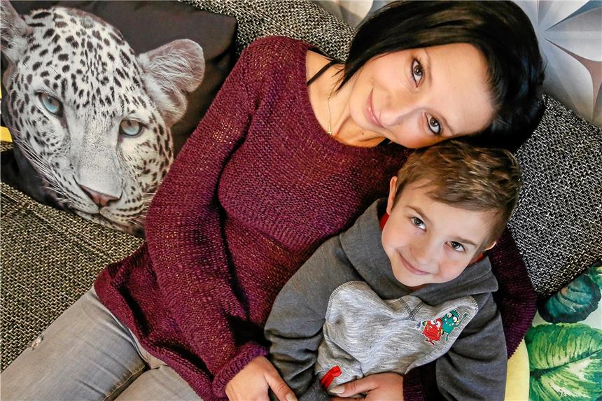 Magdalena Kontny freut sich über die große Hilfsbereitschaft für Milo.