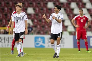 Mahmoud Dahoud erzielte gegen Serbien den DFB-Treffer zum 4:0.