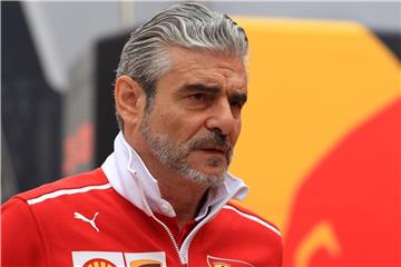 Mahnt, die Ausstiegsdrohung von Ferrari-Patron Sergio Marchionne ernst zu nehmen: Teamchef Maurizio Arrivabene. Foto: Tim Goode/PA Wire