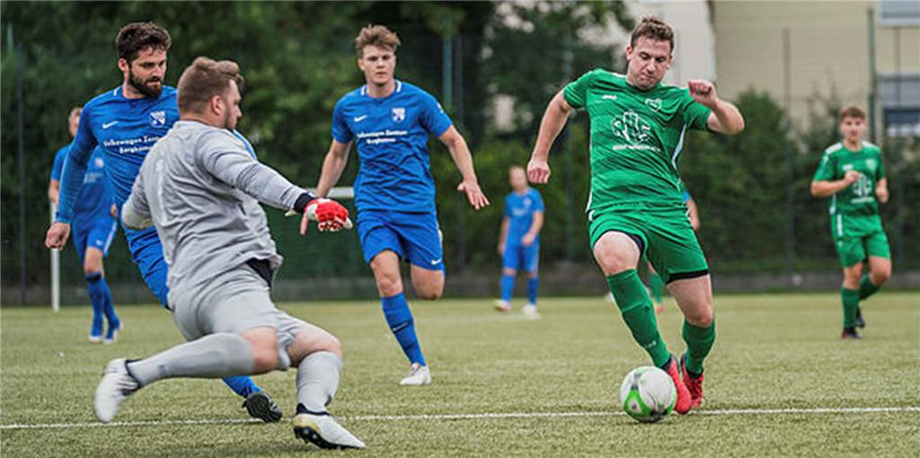 Rückkehr statt Karriereende: Maik Küchler hat andere Pläne – und zwar beim SV Preußen Lünen Maik Küchler, hier noch für den PSV Bork am Ball, wechselt zurück zum SV Preußen Lünen.
