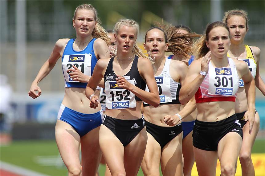 Dorstener Trainer darf sich gleich über zwei DM-Titel freuen Majtie Kolberg, U23-DM 2021 in Koblenz